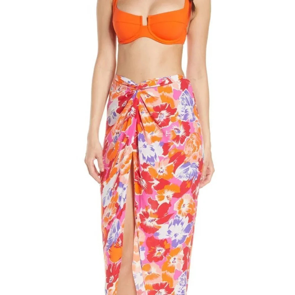L Space Mia Swim Cover Up Skirt - NEW = Size Large